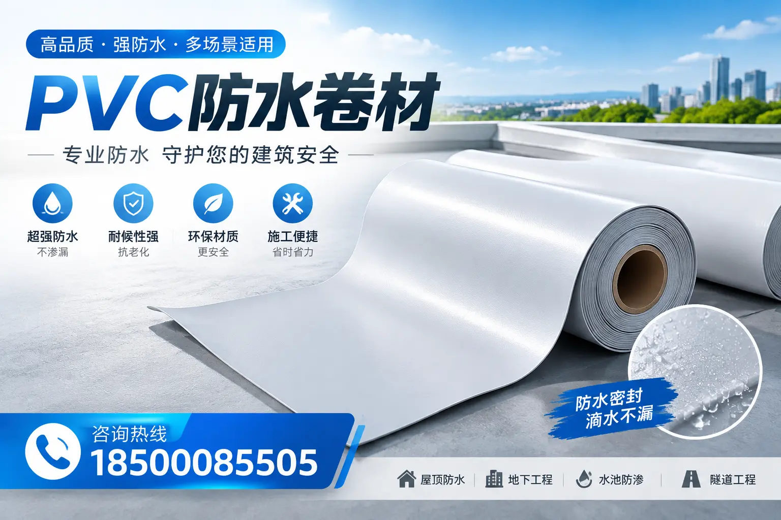 PVC防水卷材的市场竞争分析，西安品牌选择参考